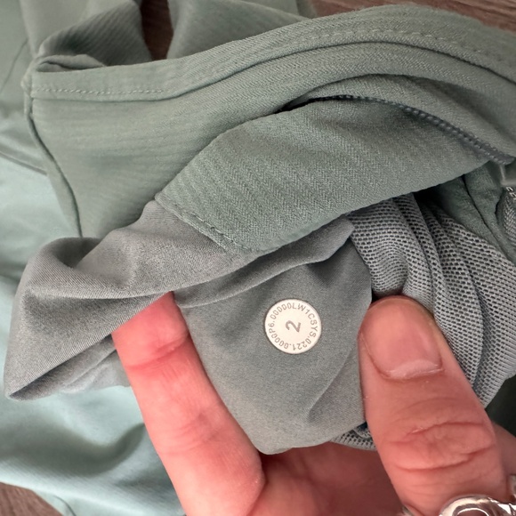 Lululemon Cinchable Waist Romper – Sage Green, Size 2 - Picture 7 of 8